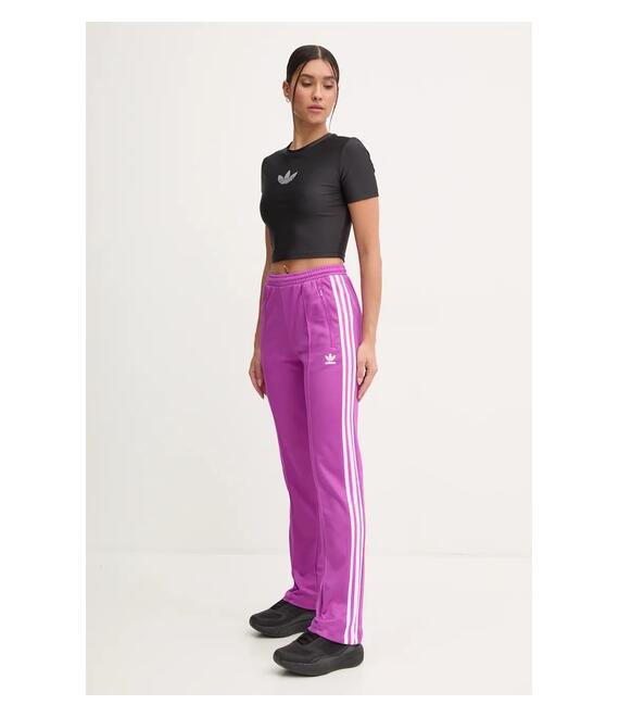 Παντελόνι φόρμας adidas Originals Beckenbauer Track Pant χρώμα: μοβ, IY2225