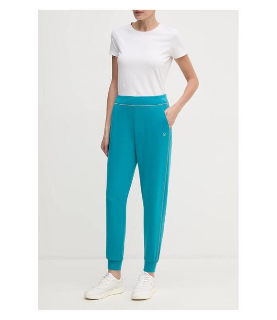 Παντελόνι φόρμας United Colors of Benetton χρώμα: τιρκουάζ, 3JLC3F03T