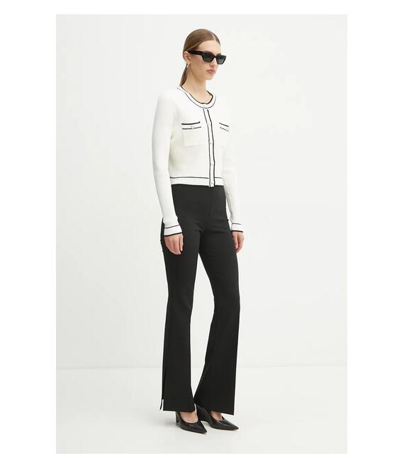 Παντελόνι Marciano Guess SELENA χρώμα: μαύρο, 4BGB19 8502Z
