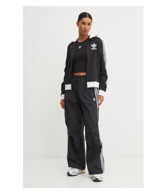 Παντελόνι adidas Originals Adicolor χρώμα: μαύρο, IY7251