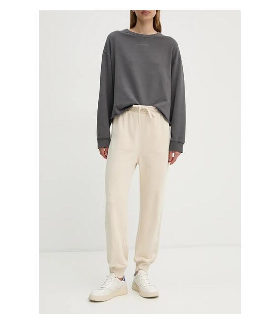 Βαμβακερό παντελόνι G-Star Raw χρώμα: μπεζ, D25407-D562