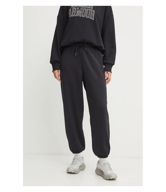 Παντελόνι φόρμας Under Armour Icon Fleece χρώμα: μαύρο, 1386503