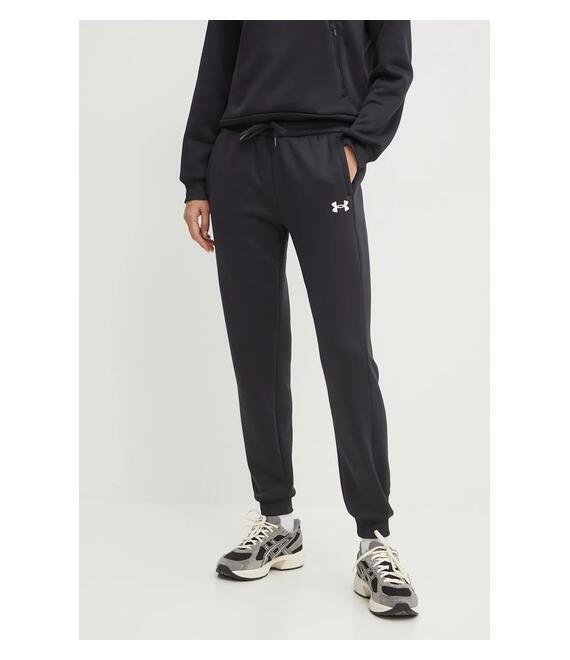 Παντελόνι φόρμας Under Armour Armour Fleece χρώμα: μαύρο, 1386510