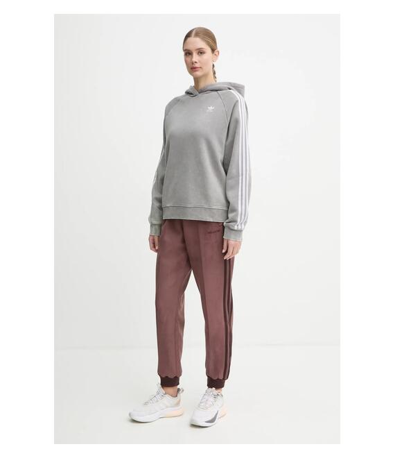 Παντελόνι φόρμας adidas Originals χρώμα: καφέ, IX1047
