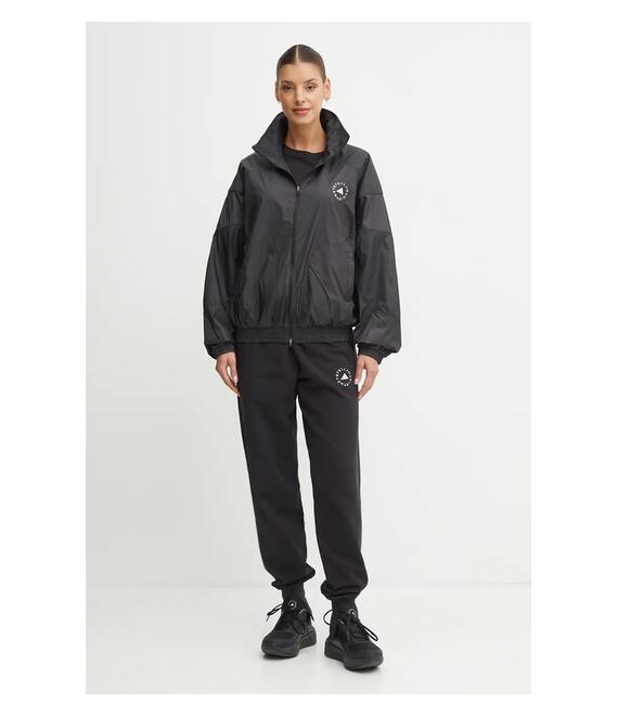 Παντελόνι φόρμας adidas by Stella McCartney χρώμα: μαύρο, IW9852