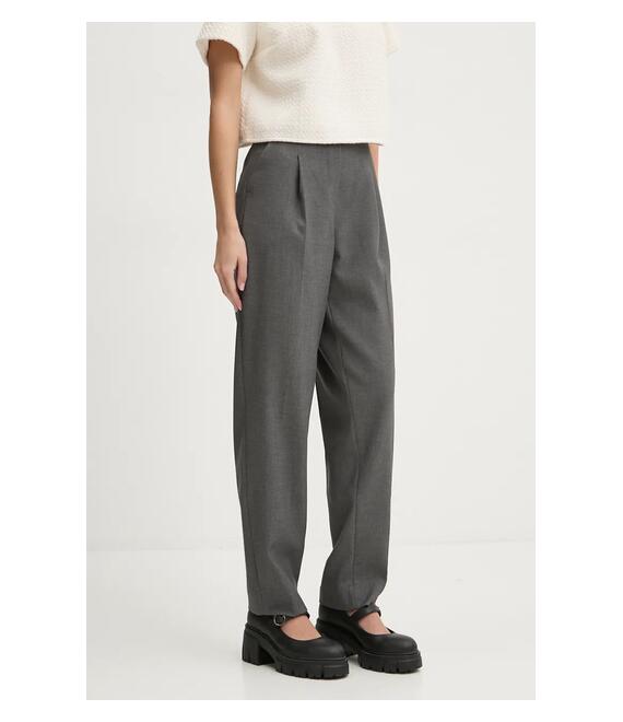 Παντελόνι Abercrombie & Fitch χρώμα: γκρι, KI156-4444