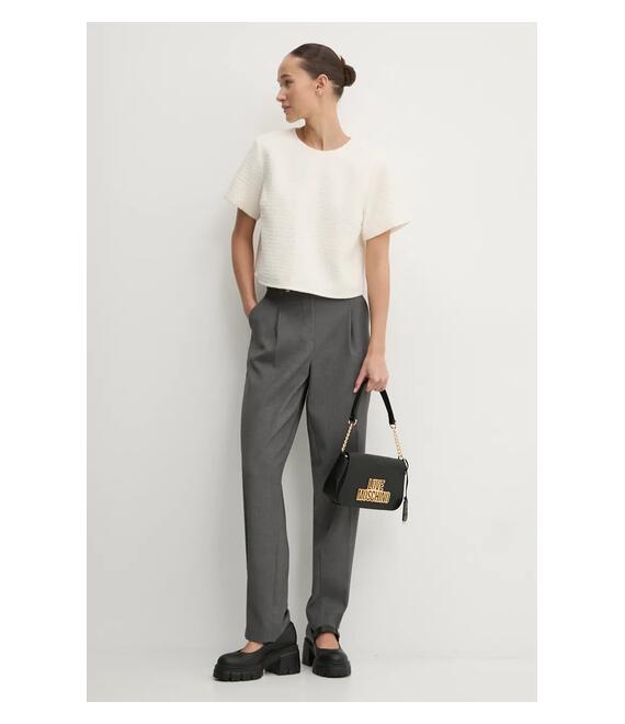 Παντελόνι Abercrombie & Fitch χρώμα: γκρι, KI156-4444
