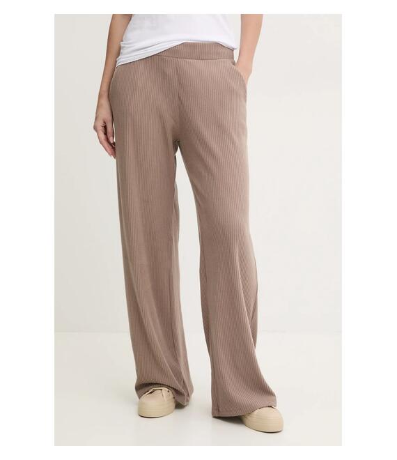 Παντελόνι lounge Abercrombie & Fitch χρώμα: μπεζ, KI147-4089