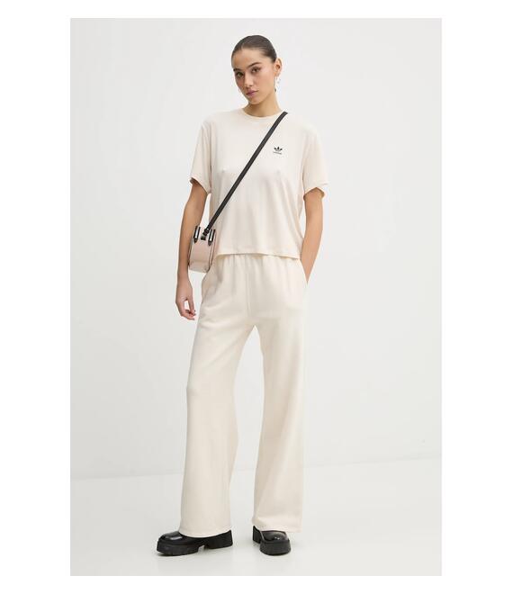 Παντελόνι Hollister Co. χρώμα: μπεζ, KI347-4109