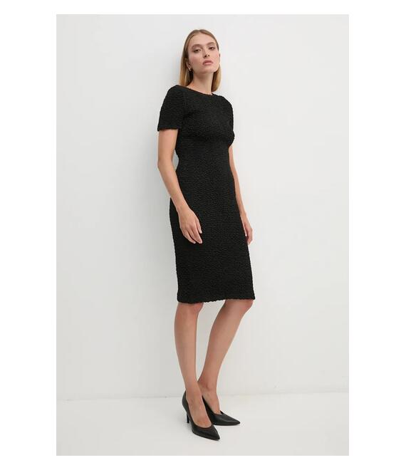 Φόρεμα Dkny χρώμα: μαύρο, DD4E2931