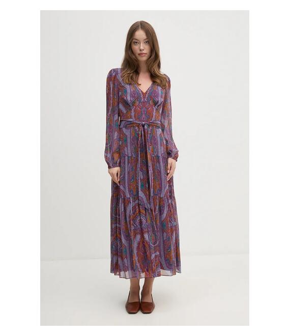 Φόρεμα Lauren Ralph Lauren χρώμα: ροζ, 250940218 Φόρεμα Lauren Ralph Lauren χρώμα: ροζ, 250940218