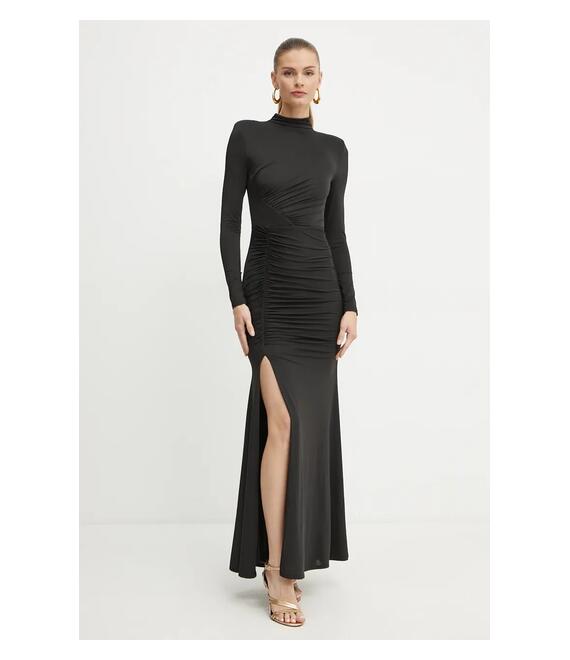 Φόρεμα Marciano Guess MAVIS χρώμα: μαύρο, 4BGK56 6259A
