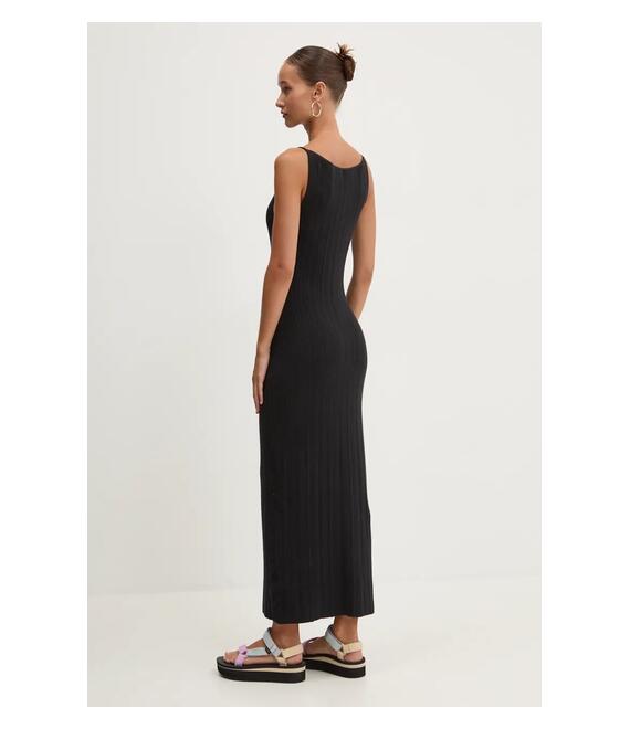 Φόρεμα Abercrombie & Fitch χρώμα: μαύρο, KI159-4740