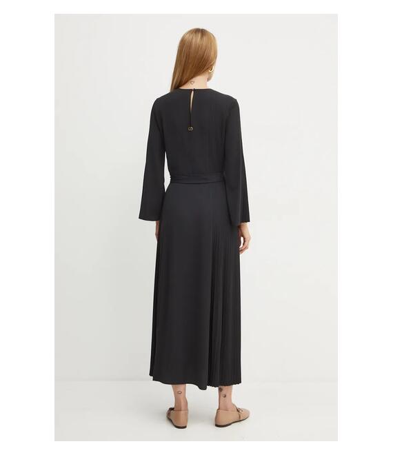 Φόρεμα Twinset χρώμα: μαύρο, 242TP2295