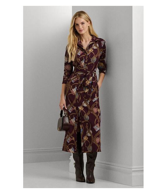 Φόρεμα Lauren Ralph Lauren χρώμα: κόκκινο, 200951294