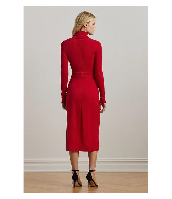 Φόρεμα Lauren Ralph Lauren χρώμα: κόκκινο, 250951822