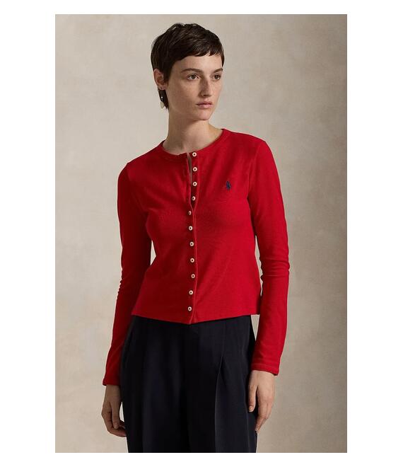 Longsleeve Polo Ralph Lauren χρώμα: μαύρο, 211941175