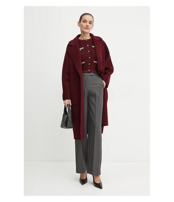 Ζακέτα από μίγμα μαλλιού Elisabetta Franchi MK17S47E2