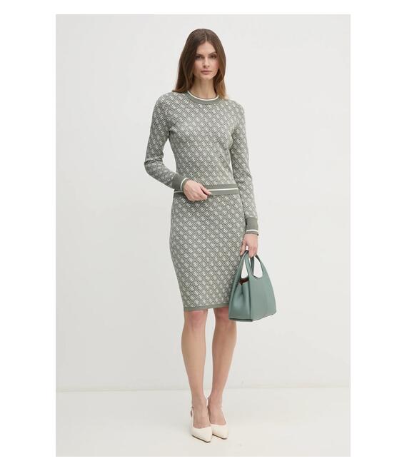 Πουλόβερ Guess LISE χρώμα: πράσινο, W4BR21 Z37K0