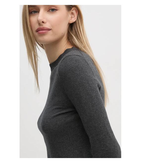 Πουλόβερ Calvin Klein Jeans χρώμα: γκρι, J20J224629