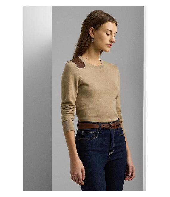 Πουλόβερ Lauren Ralph Lauren χρώμα: μαύρο, 200940581