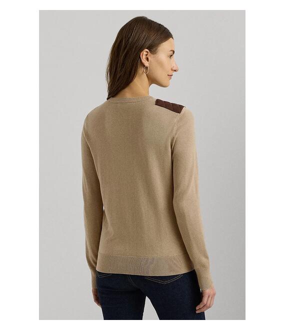 Πουλόβερ Lauren Ralph Lauren χρώμα: μαύρο, 200940581