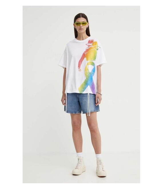 Τζιν σορτς Levi's HIGH BAGGY SHORT A9311
