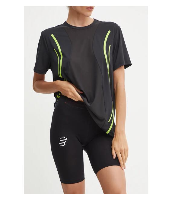 Σορτς τρεξίματος Compressport Run Under Control χρώμα: μαύρο, AW00009B
