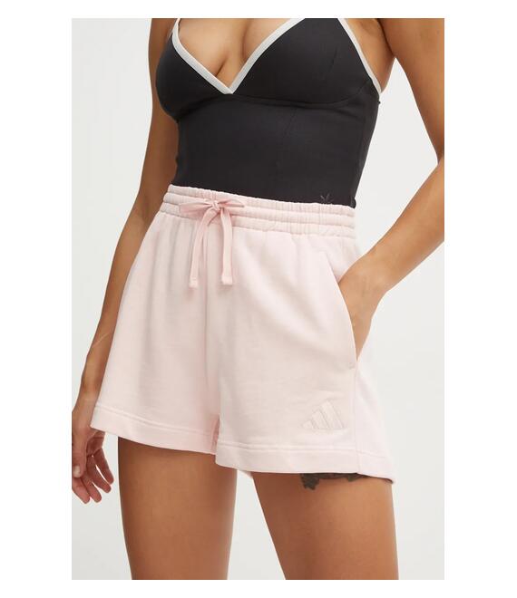 Βαμβακερό σορτσάκι adidas All SZN χρώμα: ροζ, JJ4923