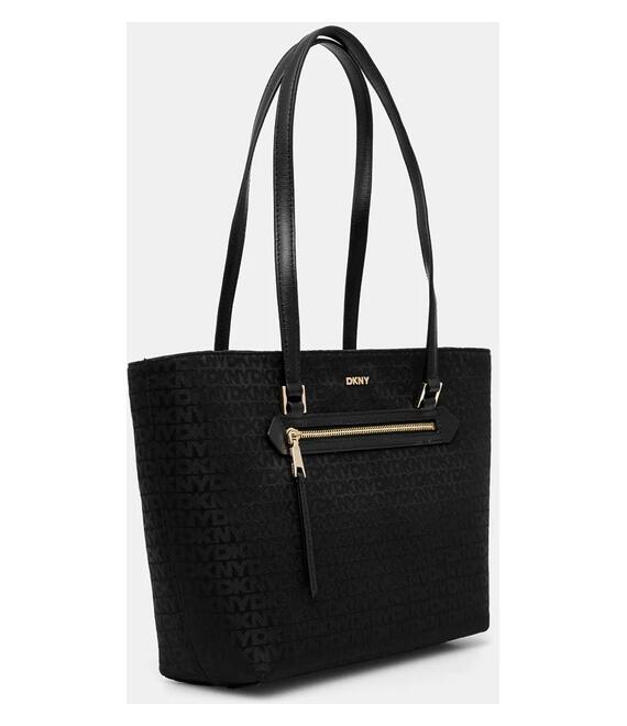 Τσάντα Dkny χρώμα: μαύρο, R43AFE20