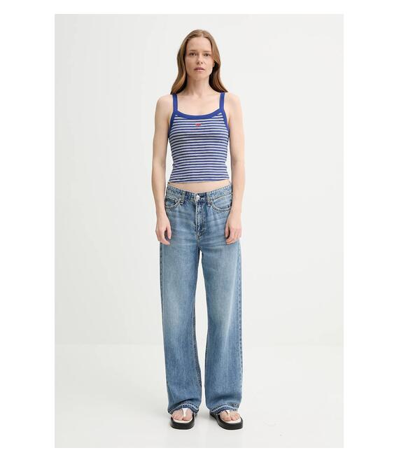 Top Levi's χρώμα: μαύρο, A7420