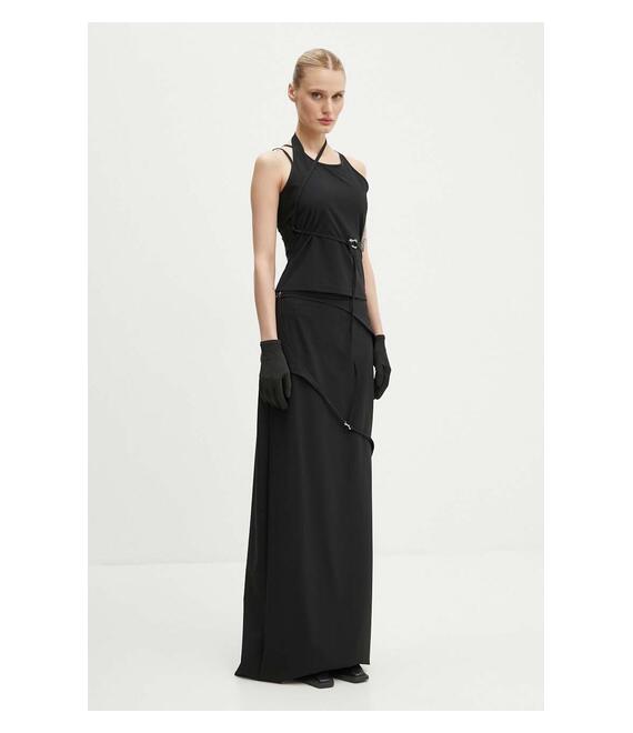 Top Heliot Emil χρώμα: μαύρο, W.09.121.BLK01