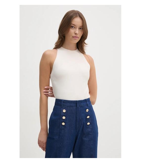 Top Sisley χρώμα: μπεζ, 17Q3MH00D