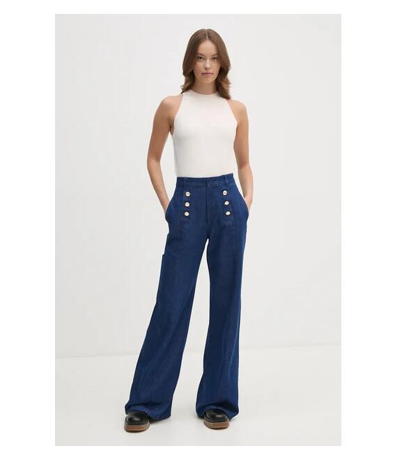 Top Sisley χρώμα: μπεζ, 17Q3MH00D