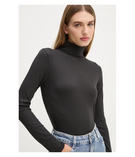 Longsleeve Levi's χρώμα: μαύρο, A8769