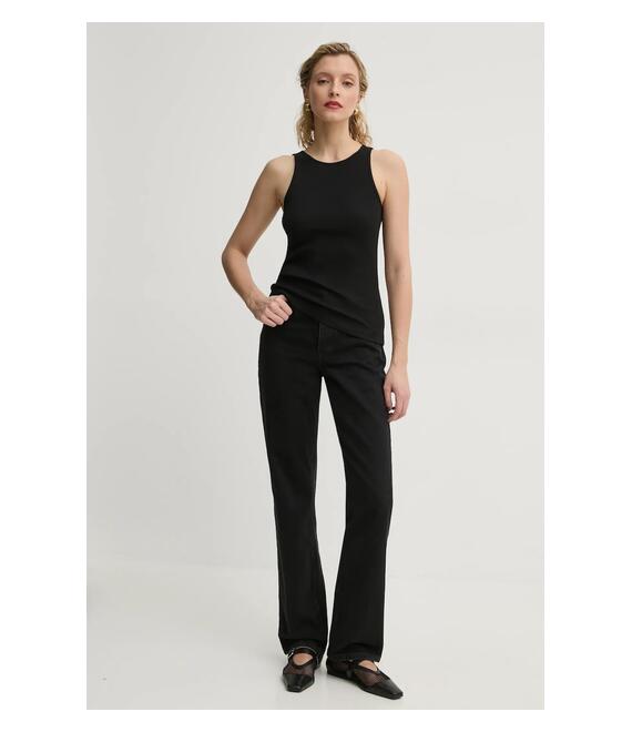 Top By Malene Birger AMANI χρώμα: μαύρο, Q71679008Z