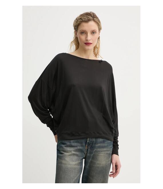 Μακρυμάνικο G-Star Raw χρώμα: μαύρο, D25074-9297