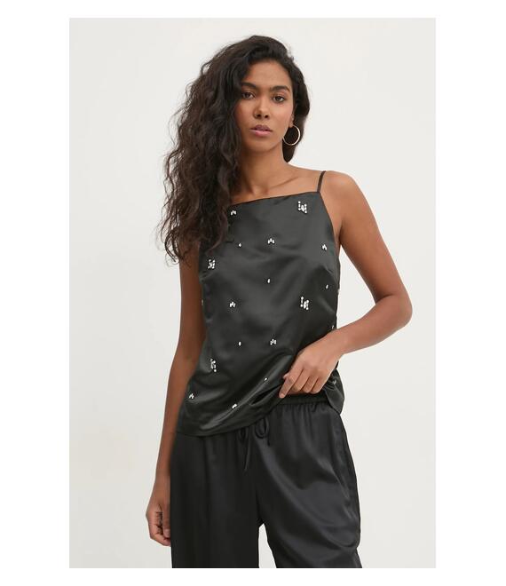 Μπλουζάκι Abercrombie & Fitch χρώμα: μαύρο, KI140-4529