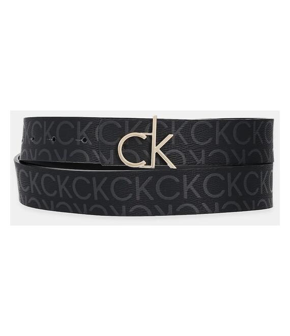 Ζώνη Calvin Klein χρώμα: μαύρο, LV04F7038G