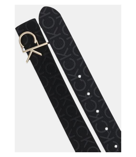 Ζώνη Calvin Klein χρώμα: μαύρο, LV04F7038G