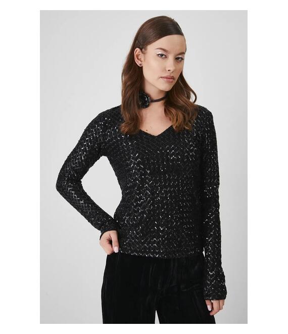 Longsleeve Medicine χρώμα: μαύρο