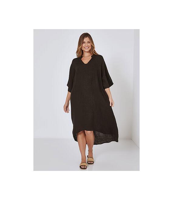 Oversized λινό φόρεμα SM7885.8573+1