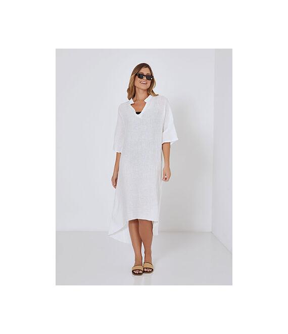 Oversized λινό φόρεμα SM7885.8573+2