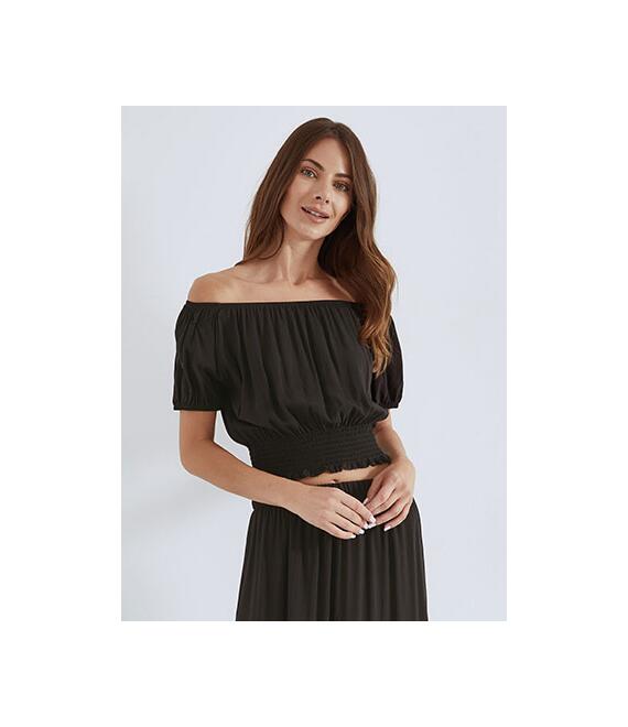 Crop top με ακάλυπτους ώμους SN7591.4839+1