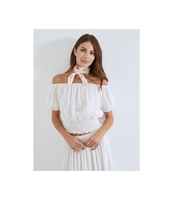 Crop top με ακάλυπτους ώμους SN7591.4839+2