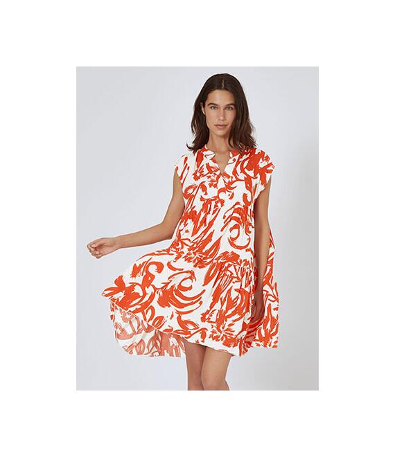 Φόρεμα μίνι oversized βαμβακερό SN7591.8206+2
