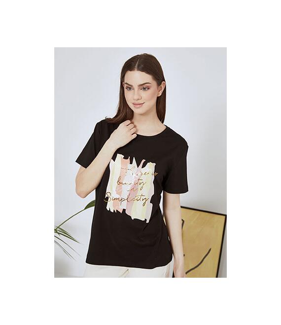 T-shirt με στάμπα SN7616.4842+2