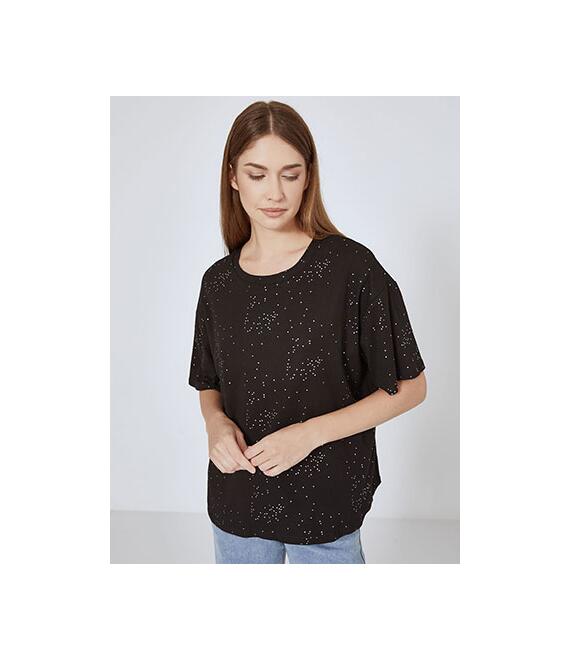 T-shirt με ανάγλυφες λεπτομέρειες SN7693.4337+3
