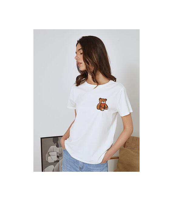 T-shirt με αρκουδάκι SN7895.4295+1