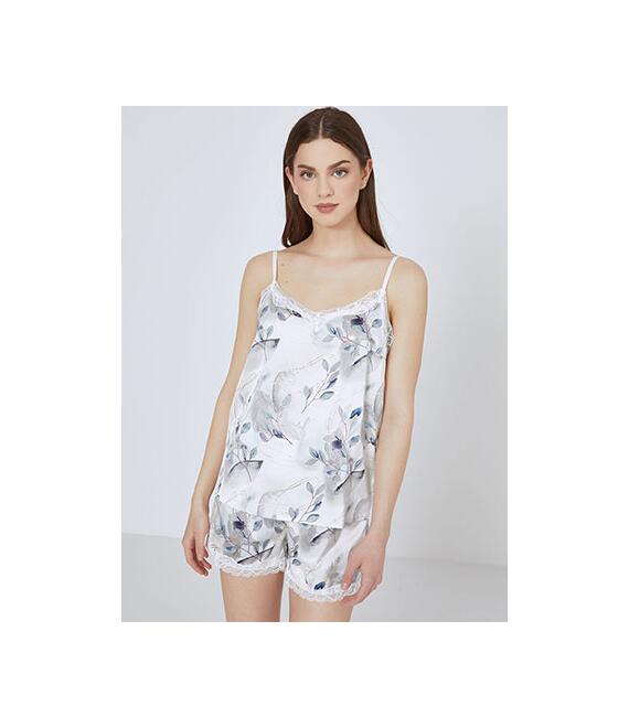 Σετ πιτζάμας σατέν εμπριμέ SN9858.0035+3